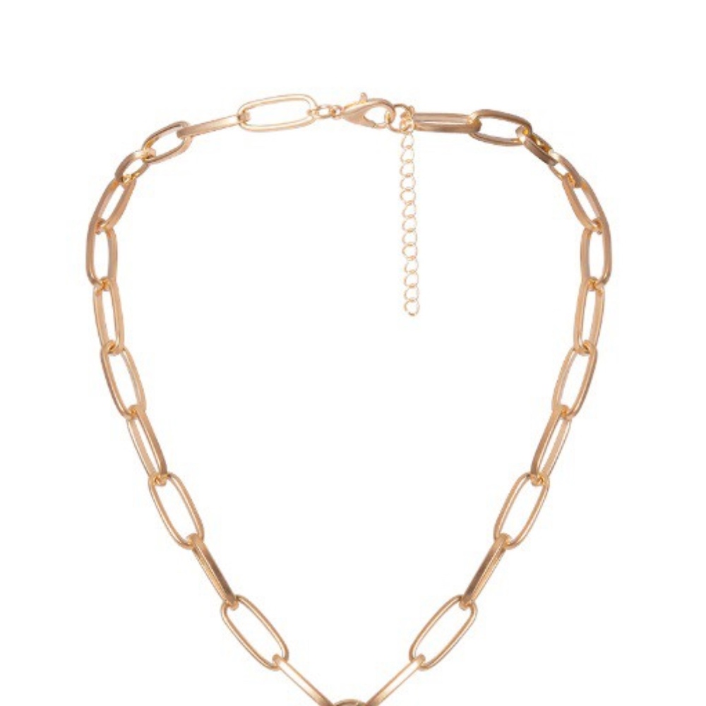 Lock Pendant Necklace - Picture 3 of 6